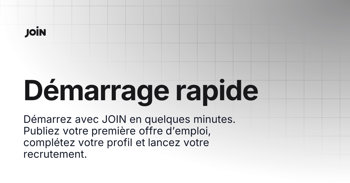 Démarrage rapide | help.join.com
